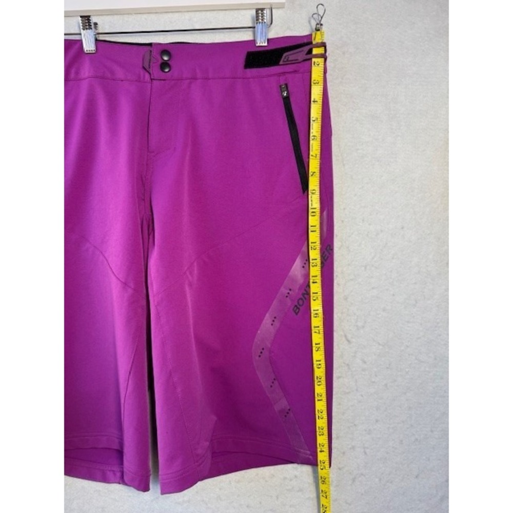 Bontrager Lithos Shorts Men's XL Purple Cycling Zip Pockets Mountain Biking EUC - Picture 7 of 8